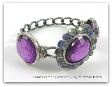 Plum Perfect Bracelet 2 by Michelle Mach