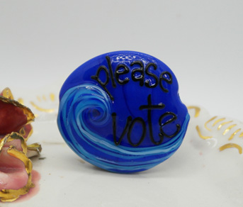 Please Vote Ocean Bead