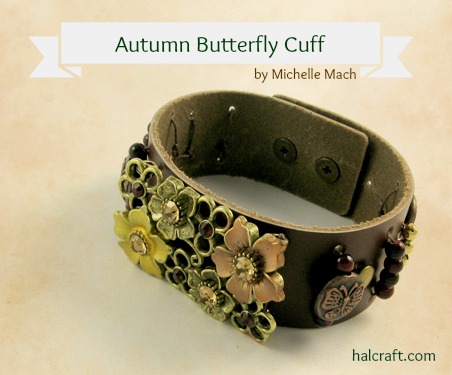 Autumn Butterfly Cuff