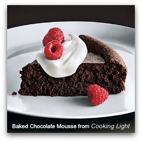 Baked Chocolate Mousse
