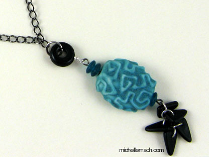 Bird of a Feather Necklace by Michelle Mach