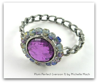 Plum Perfect Bracelet 1 by Michelle Mach