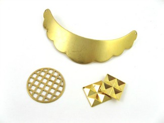 Brass bead shapes