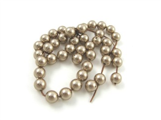 Swarovski brown pearls