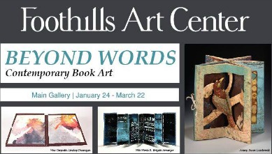 Foothills Art Center Beyond Words Exhibit