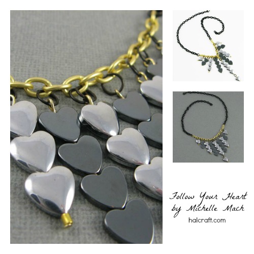 Follow Your Heart Necklace by Michelle Mach