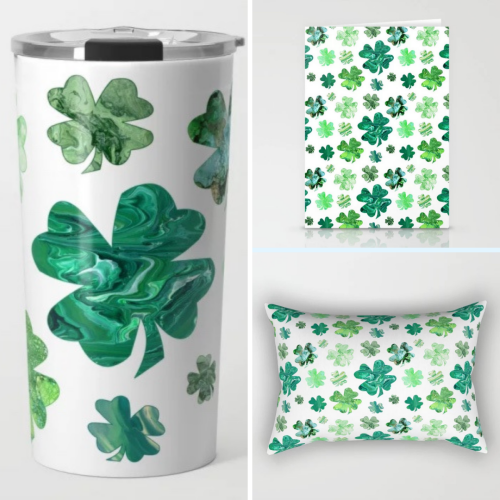Four Leaf Clover designs by Michelle Mach