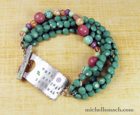 Hope Springs Eternal Bracelet by Michelle Mach
