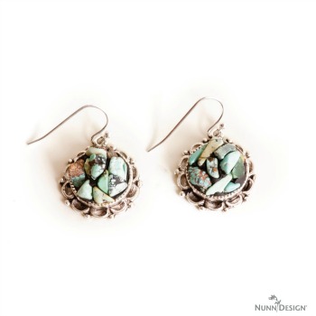 Turquoise earrings by Nunn Design