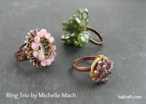Ring Trio by Michelle Mach