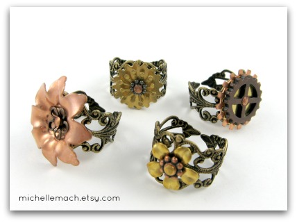 Filigree Rings by Michelle Mach