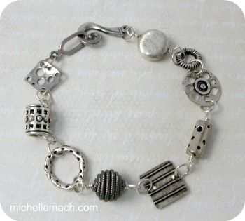 Silver Linings bracelet by Michelle Mach