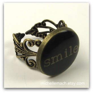 Smile Ring by Michelle Mach