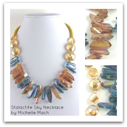 Stalactite Sky Necklace by Michelle Mach