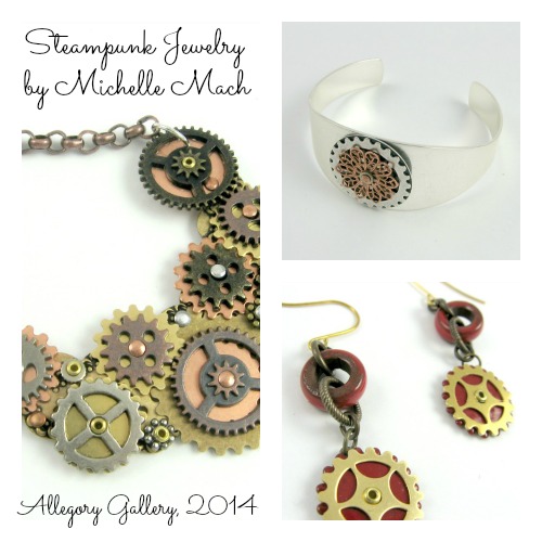 Steampunk Jewelry at Allegory Gallery