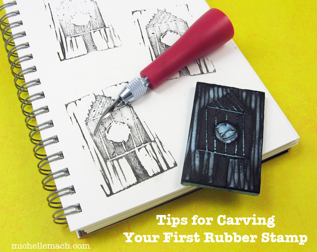 Tips for Carving Your First Rubber Stamp