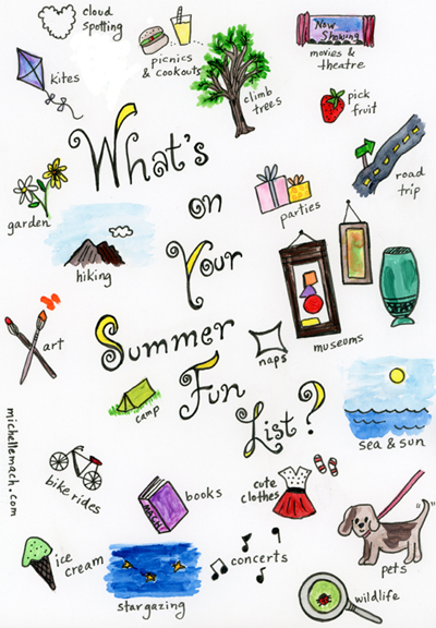 What's on your summer fun list?