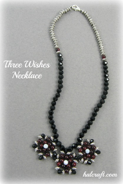 Three Wishes Necklace by Michelle Mach