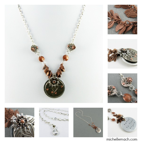 Necklace by Michelle Mach for Art Jewelry Elements February 2015 Challenge
