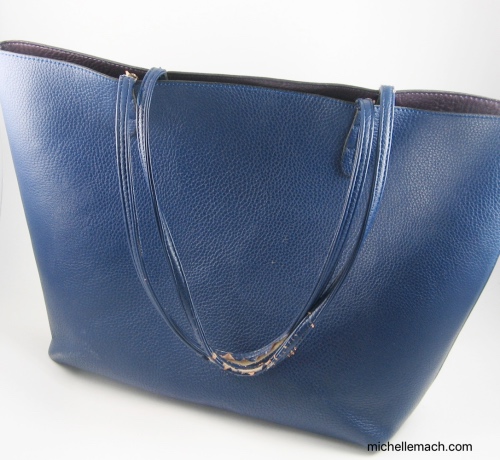 Tote Bag With Old Leather Straps