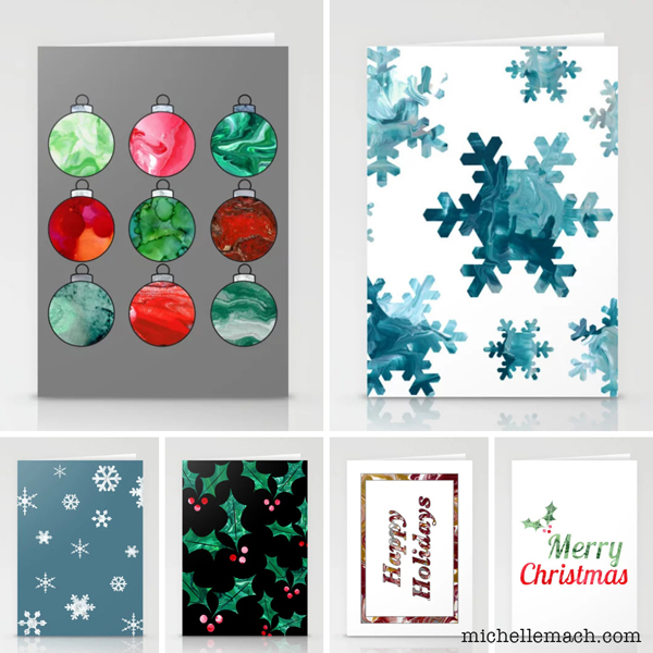 Christmas Holiday Cards by Michelle Mach