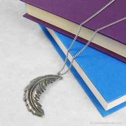 Feather Pendant by Michelle Mach