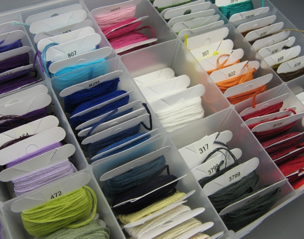 Box of Embroidery Floss