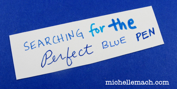 Perfect Blue Pen