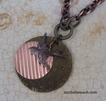 Soar necklace by Michelle Mach