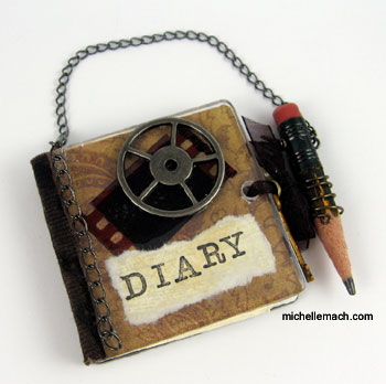 steampunk diary by Michelle Mach in Cloth Paper Scissors