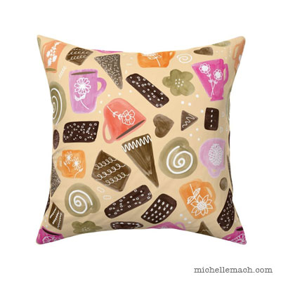 Fika Pillow by Michelle Mach