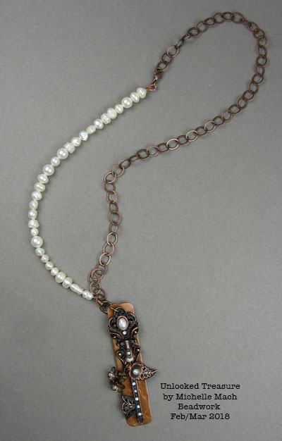 Unlocked Treasure Necklace by Michelle Mach